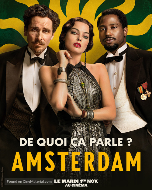 Amsterdam - French Movie Poster