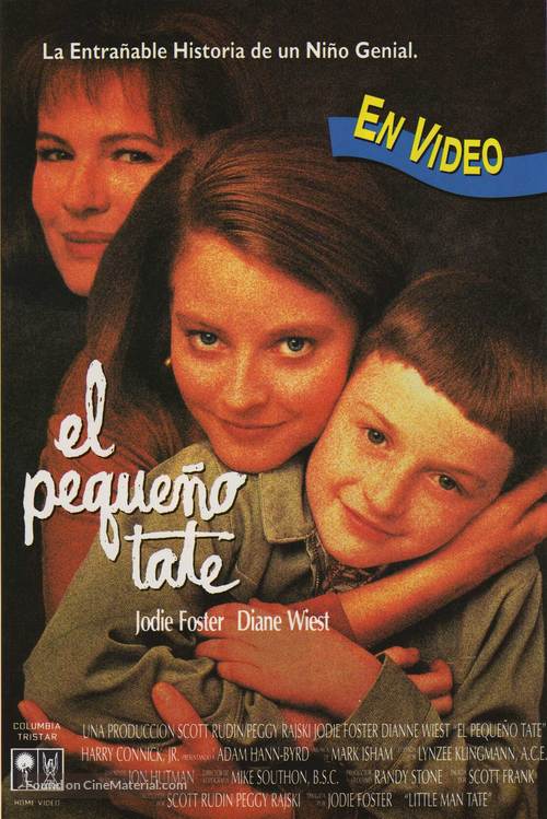 Little Man Tate - Spanish Video release movie poster