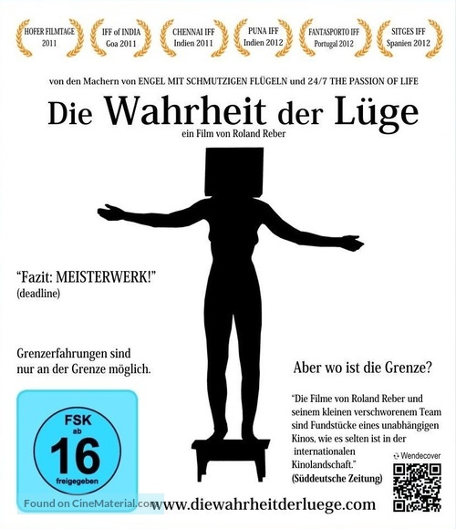 Die Wahrheit der L&uuml;ge - German Blu-Ray movie cover