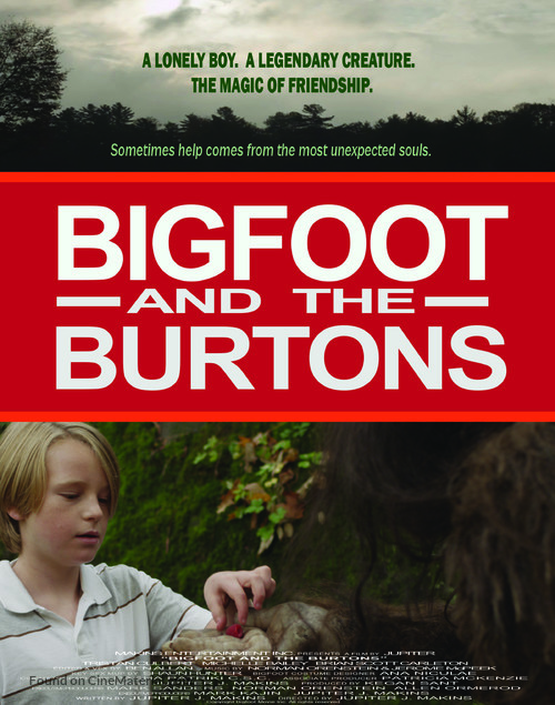 Bigfoot and the Burtons - Canadian Movie Cover