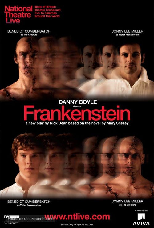 National Theatre Live: Frankenstein - British Movie Poster