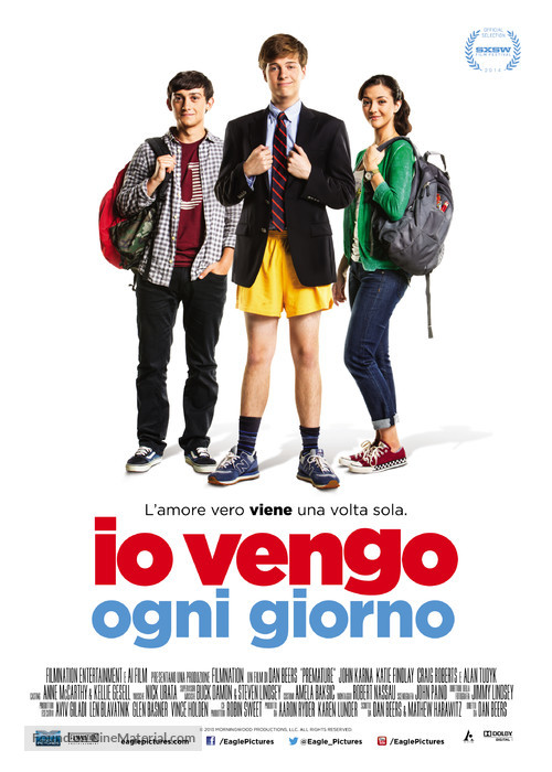 Premature - Italian Movie Poster