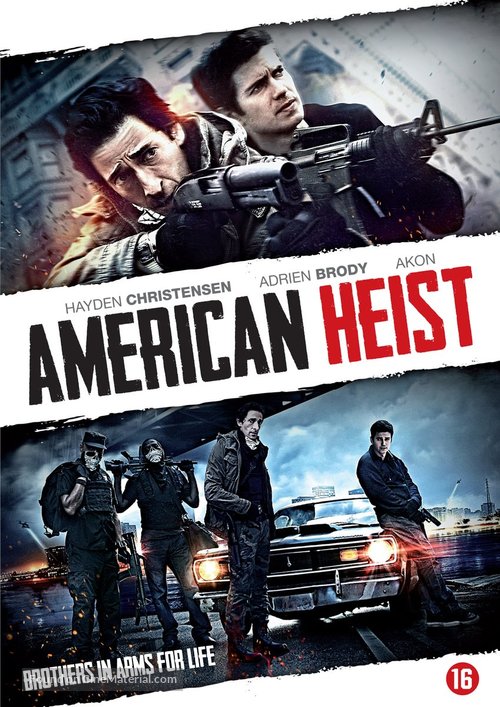 American Heist - Dutch DVD movie cover