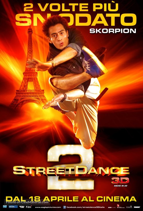 StreetDance 2 - Italian Movie Poster