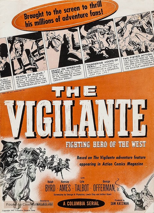 The Vigilante: Fighting Hero of the West - poster