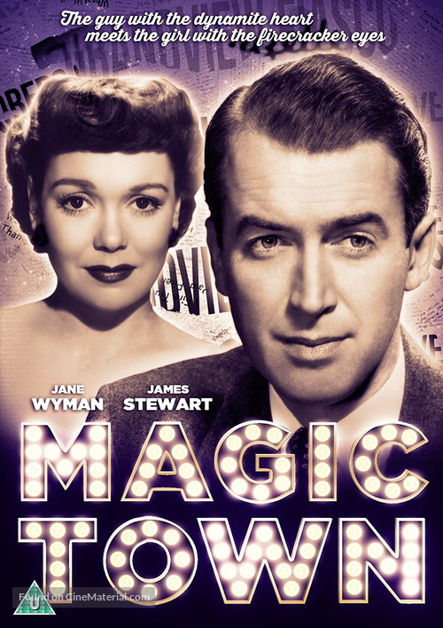 Magic Town - British DVD movie cover