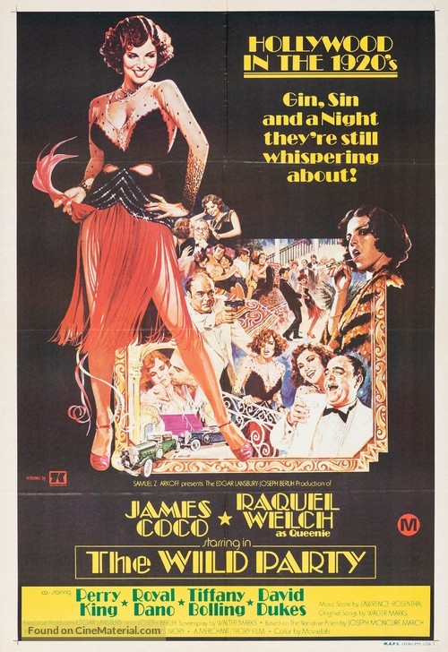 The Wild Party - Australian Movie Poster