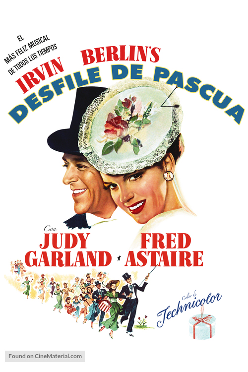 Easter Parade - Mexican DVD movie cover