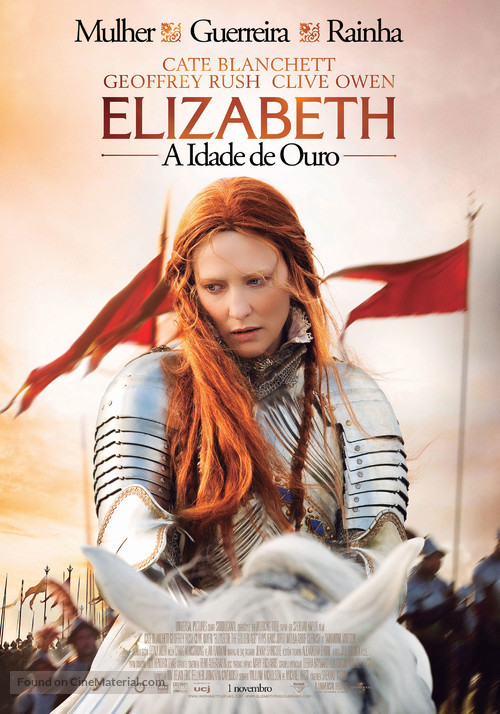 Elizabeth: The Golden Age - Portuguese Movie Poster