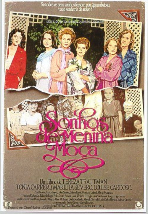 Sonhos de Menina Mo&ccedil;a - Brazilian Movie Poster