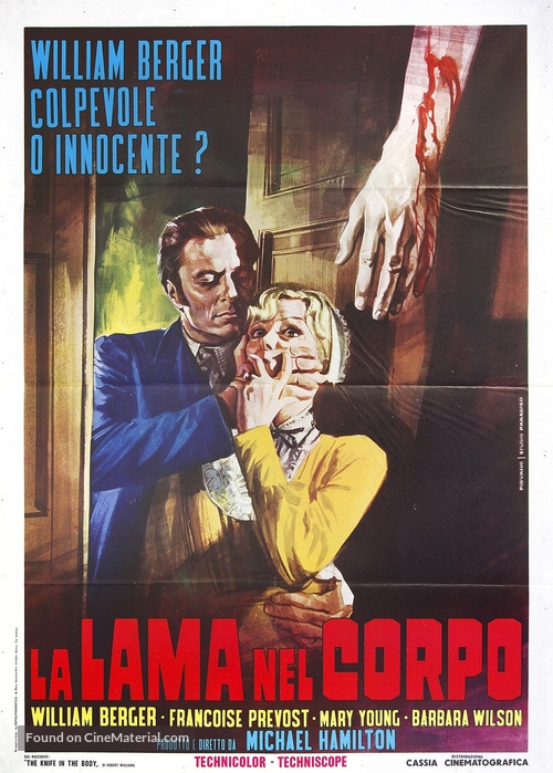 La lama nel corpo - Italian Movie Poster
