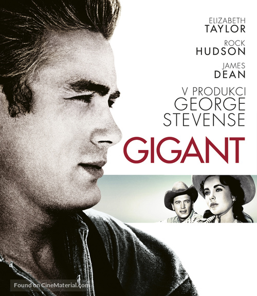 Giant - Czech Blu-Ray movie cover