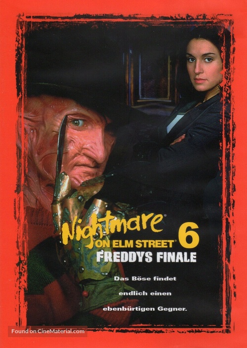 Freddy&#039;s Dead: The Final Nightmare - German DVD movie cover