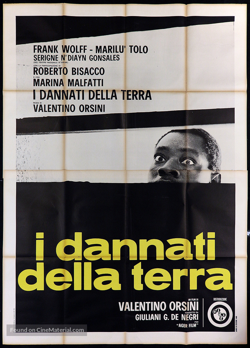 I dannati della Terra - Italian Movie Poster