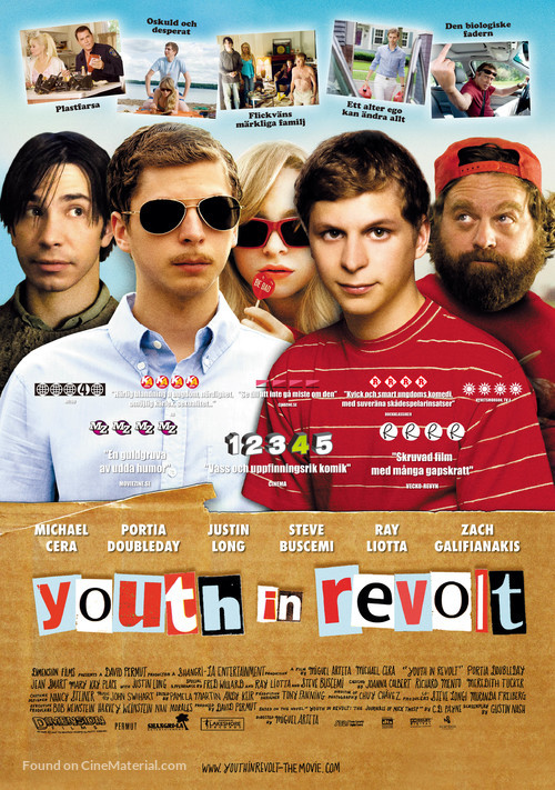 Youth in Revolt - Swedish Movie Poster