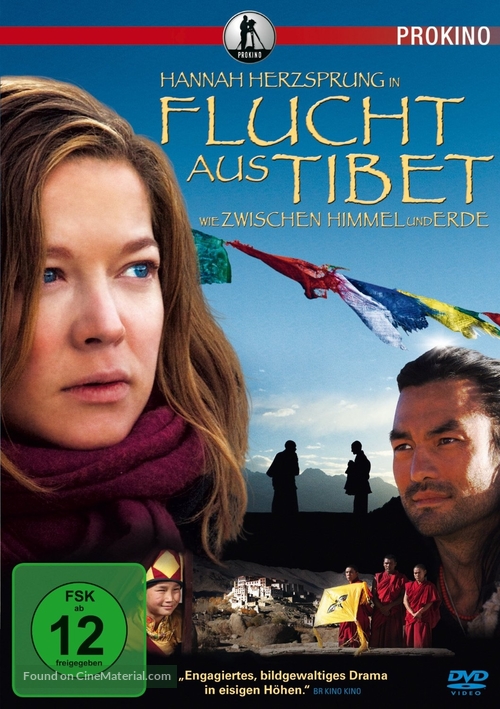 Wie zwischen Himmel und Erde - German DVD movie cover