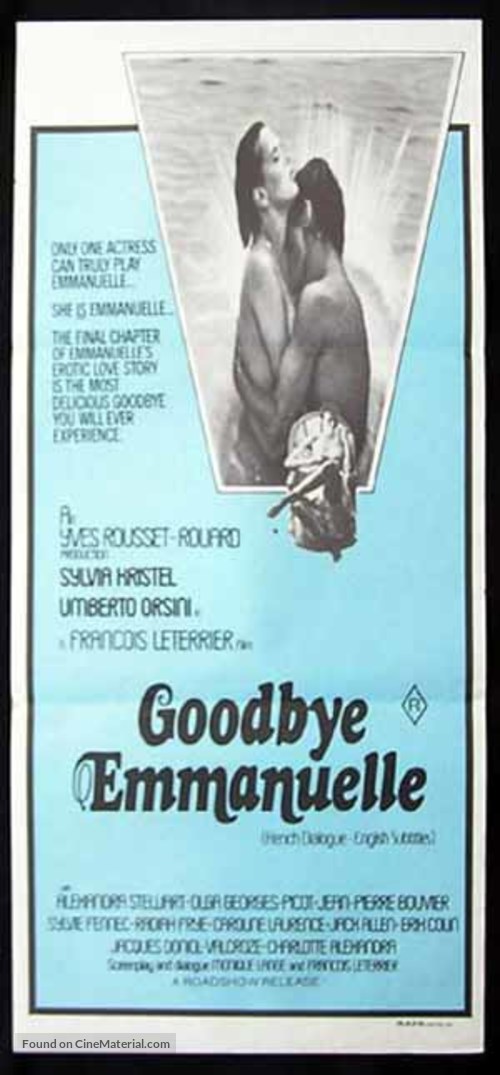 Good-bye, Emmanuelle - Australian Movie Poster