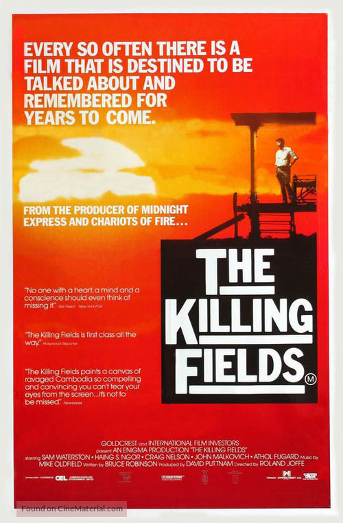 The Killing Fields - Australian Movie Poster