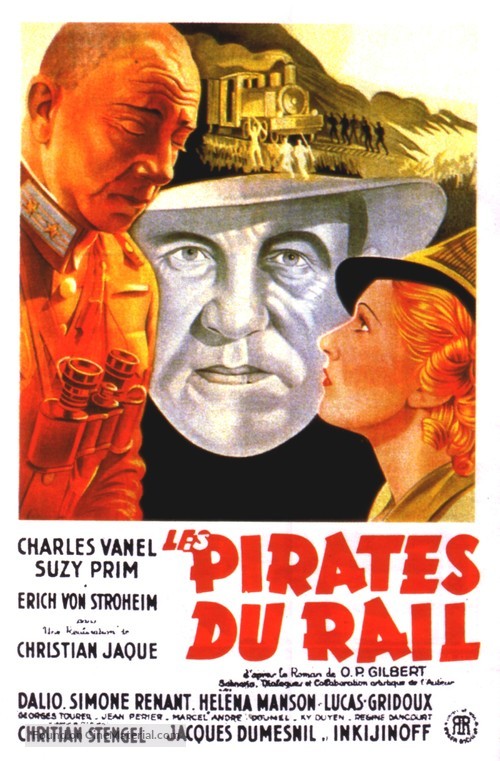 Les pirates du rail - French Movie Poster