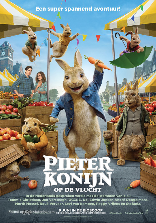 Peter Rabbit 2: The Runaway - Dutch Movie Poster