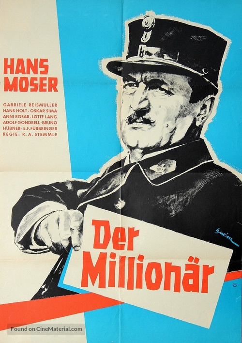 Geld ins Haus - German Movie Poster