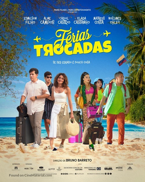F&eacute;rias Trocadas - Brazilian Movie Poster