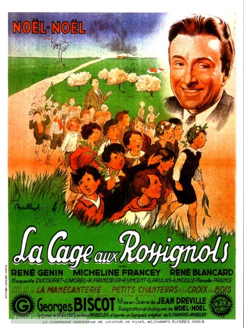 La cage aux rossignols - French Movie Poster