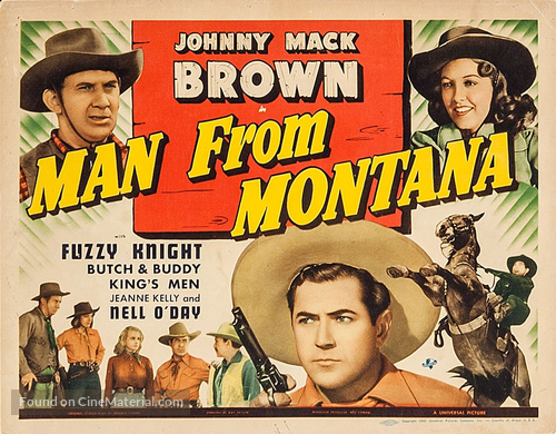 Man from Montana - Movie Poster