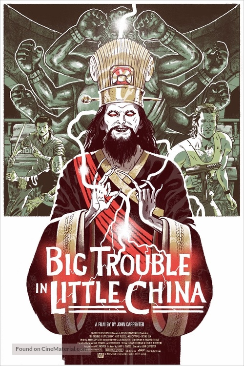 Big Trouble In Little China - Movie Poster