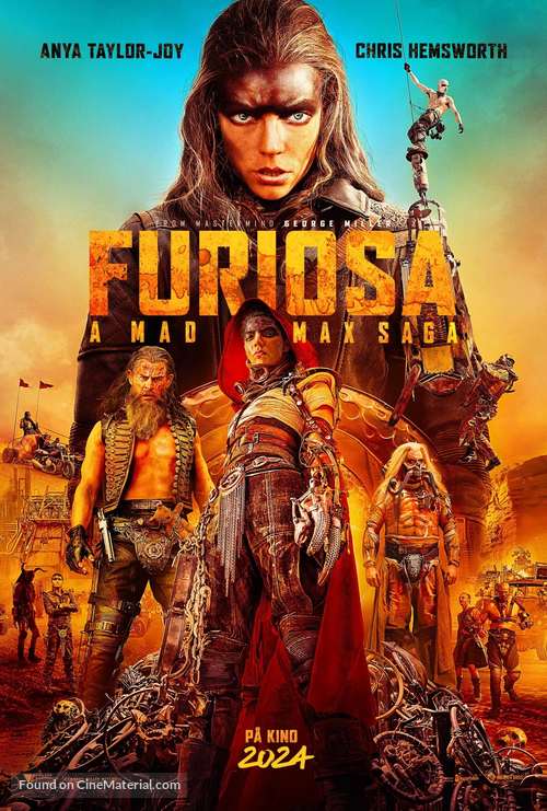 Furiosa: A Mad Max Saga - Norwegian Movie Poster