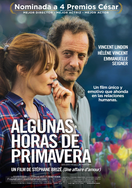 Quelques heures de printemps - Uruguayan Movie Poster