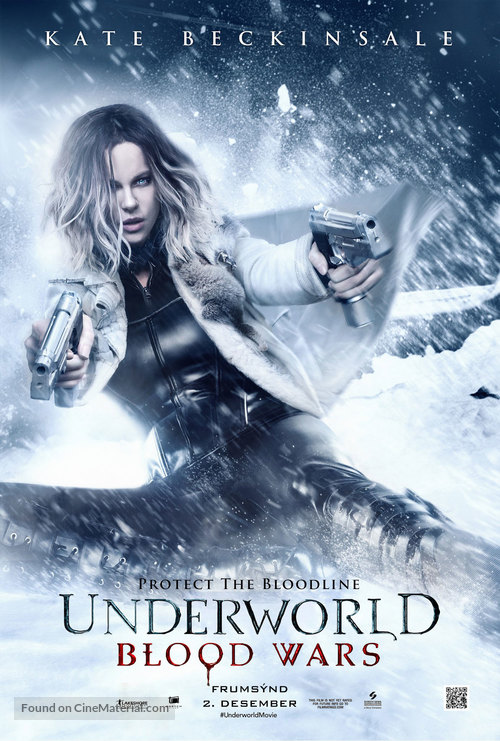 Underworld: Blood Wars - Icelandic Movie Poster