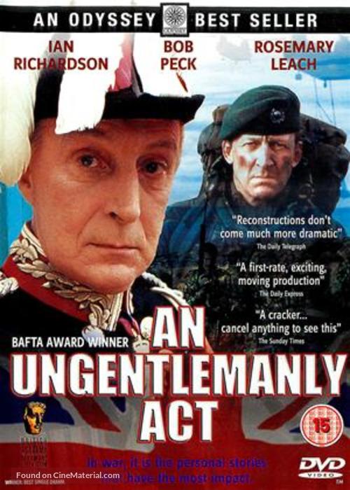 An Ungentlemanly Act - British Movie Cover