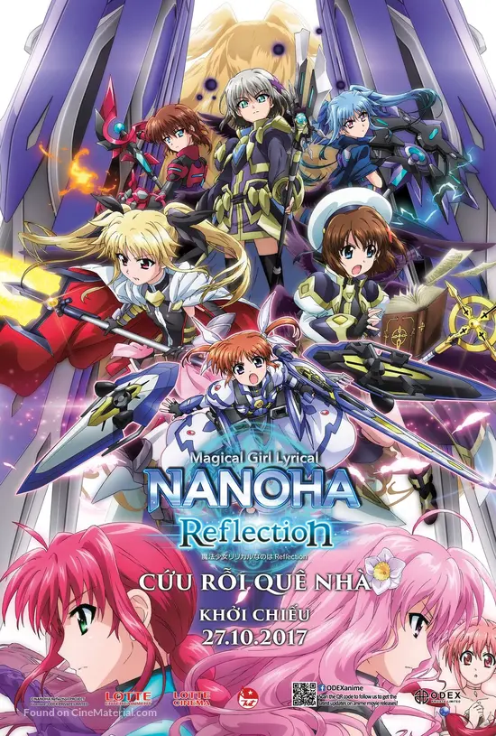 Mahou shoujo ririkaru Nanoha: Reflection - Vietnamese Movie Poster