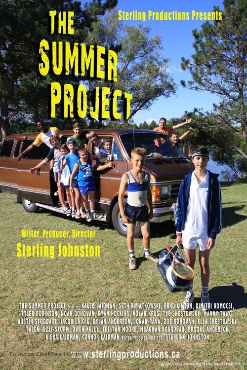 The Summer Project - Canadian Movie Poster