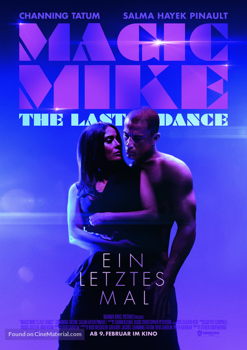 Magic Mike&#039;s Last Dance - German Movie Poster