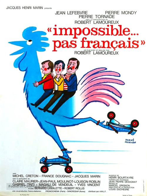 Impossible... pas fran&ccedil;ais - French Movie Poster