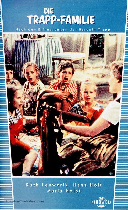 Die Trapp-Familie - German VHS movie cover