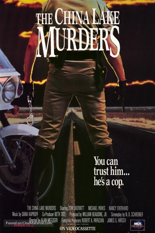 The China Lake Murders - Video release movie poster