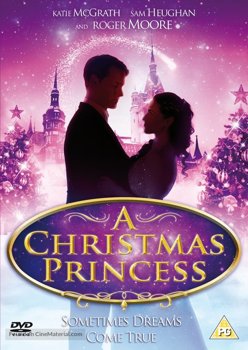 A Princess for Christmas - British DVD movie cover