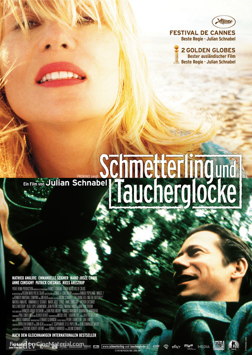 Le scaphandre et le papillon - German Movie Poster