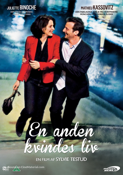 La vie d&#039;une autre - Danish DVD movie cover