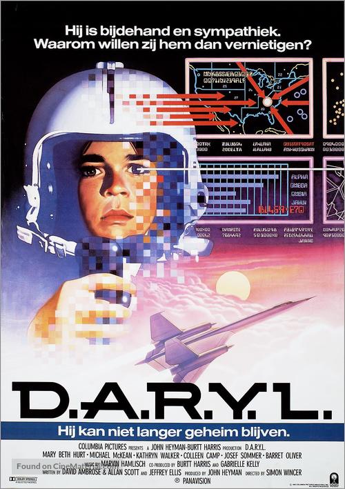 D.A.R.Y.L. - Dutch Movie Poster