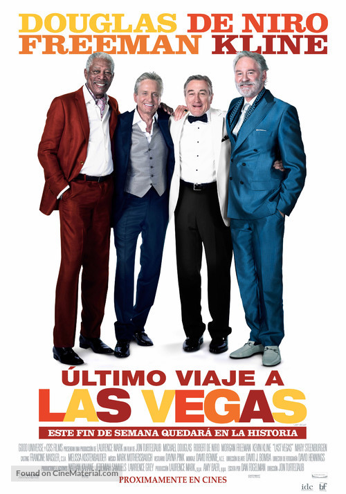 Last Vegas - Chilean Movie Poster