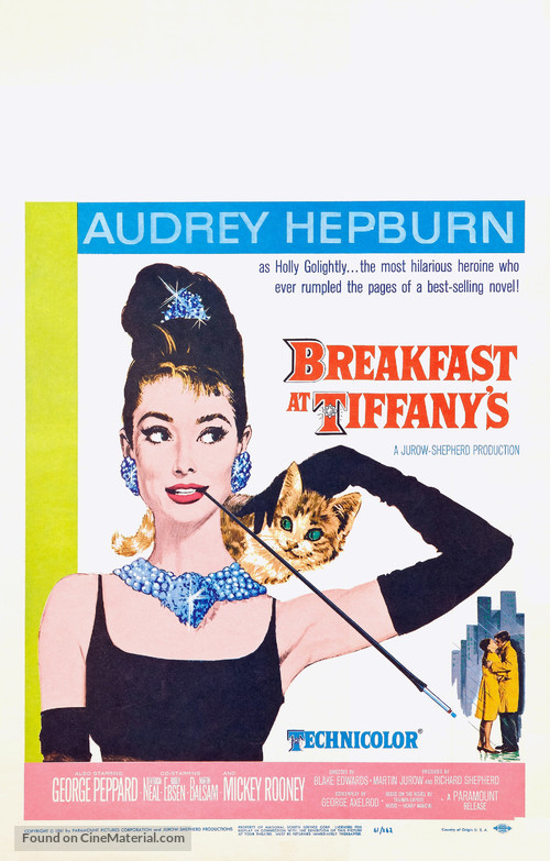 Breakfast at Tiffany&#039;s - Movie Poster