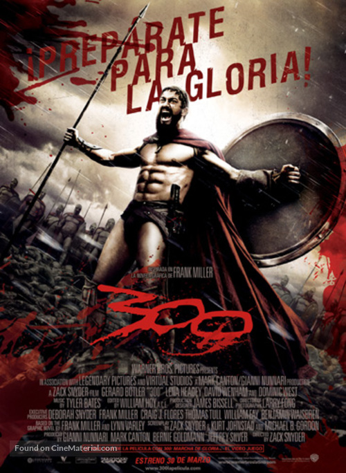 300 - Argentinian Movie Poster