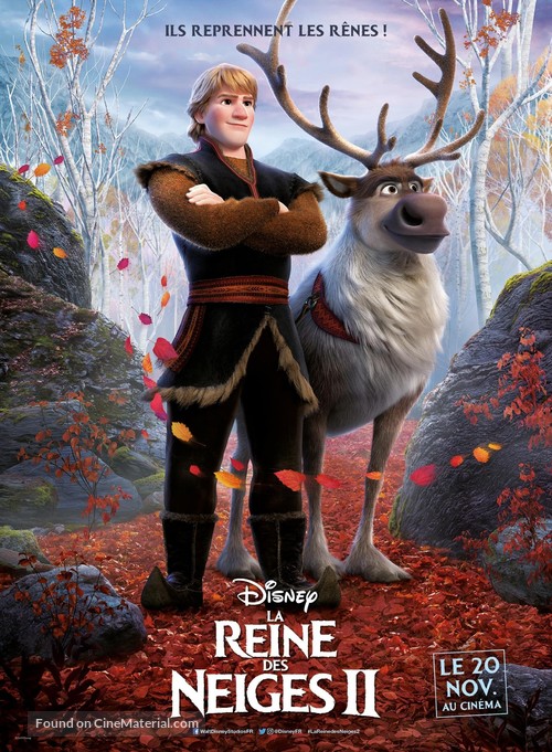 Frozen II - French Movie Poster