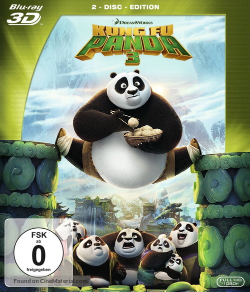 Kung Fu Panda 3 - German Movie Cover