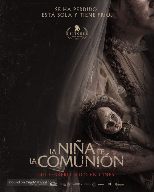 La ni&ntilde;a de la comuni&oacute;n - Spanish Movie Poster