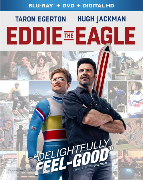 Eddie the Eagle - Blu-Ray movie cover